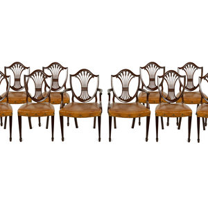 A Set of Ten George III Style