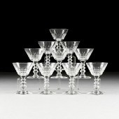 A SET OF TEN HAWKES STYLE CUT