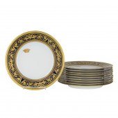 A SET OF TEN LIMOGES GUERIN &