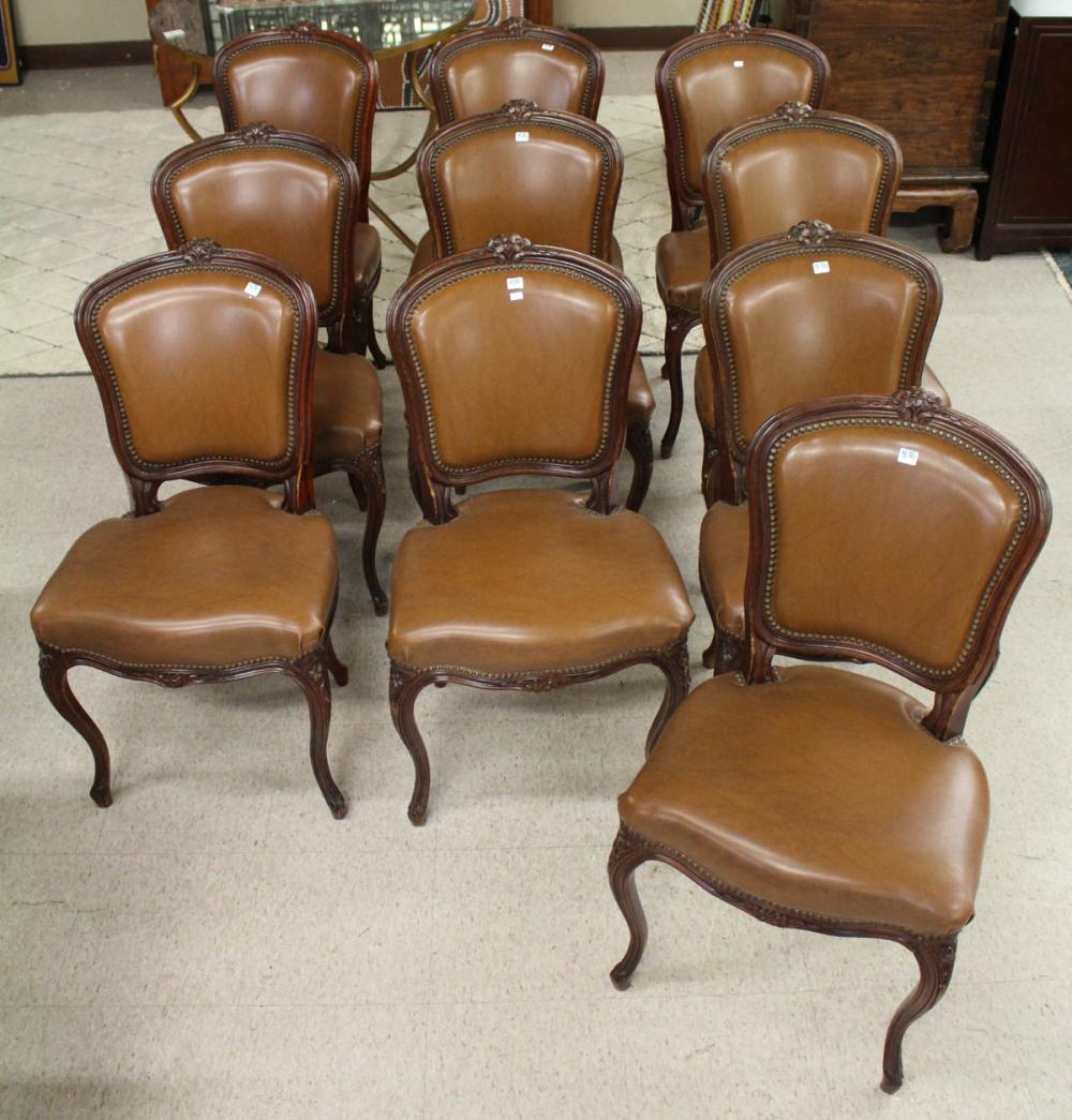 A SET OF TEN LOUIS XV STYLE