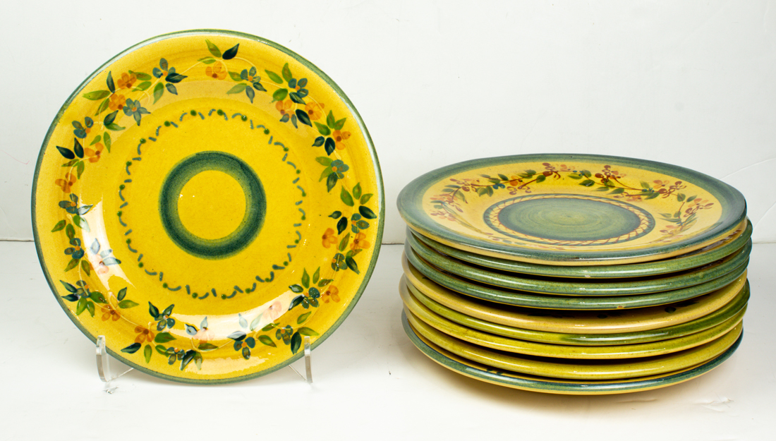 A SET OF TEN SOULEO TERRE E