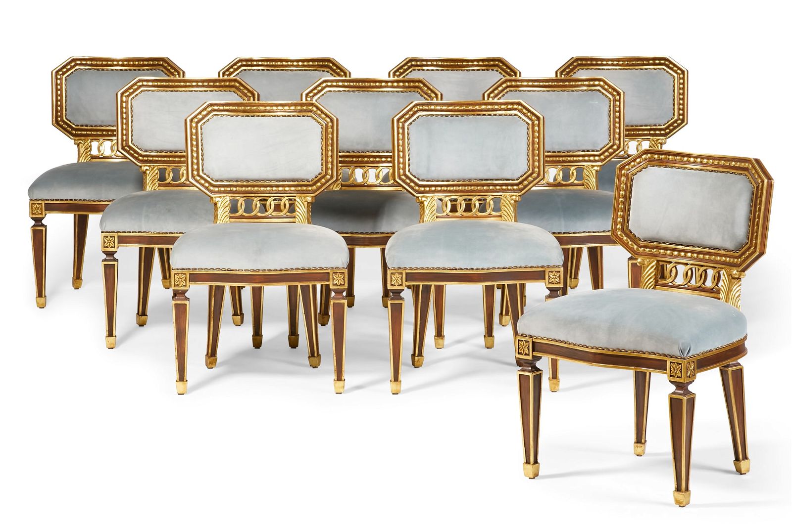 A SET OF TEN THOMAS W. MORGAN LOIRE