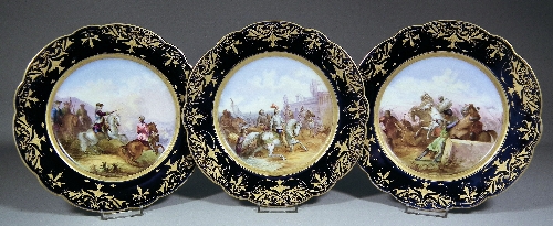 A set of three 19th Century