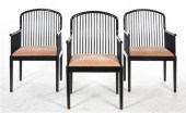A Set of Three Andover Lacquer