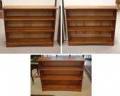 A SET OF THREE CHERRY BOOKCASE