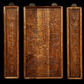 A Set of Three Chinese Huanghu