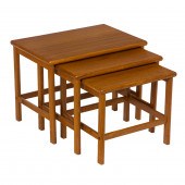 A SET OF THREE DANISH MODERN T