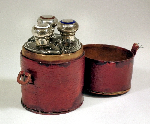 A set of three Edward VII silver