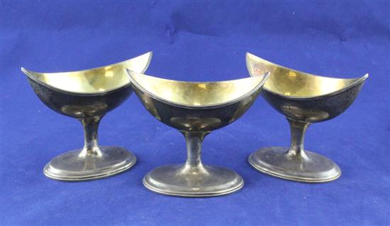 A set of three George III Irish