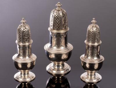 A set of three George II