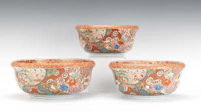 A Set of Three Graduated Bowls