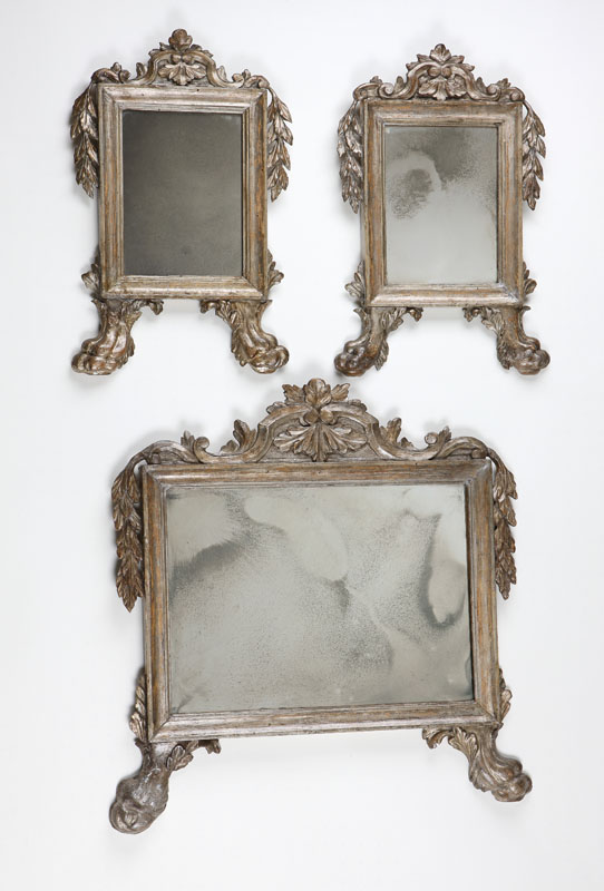 A set of three Italian Neoclassic