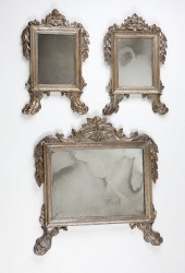 A set of three Italian Neoclas
