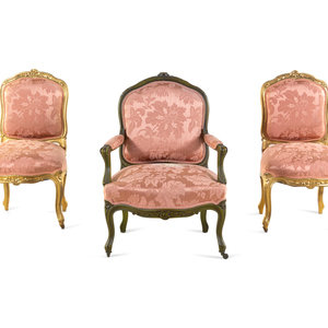A Set of Three Louis XV Style
