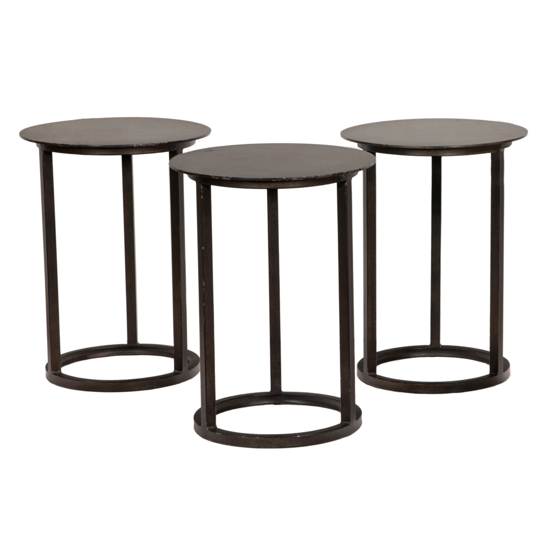 A SET OF THREE RESTORATION HARDWARE
