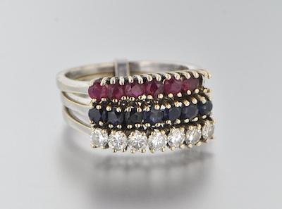 A Set of Three Ring with