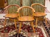 A SET OF THREE THOMAS MOSER 'N