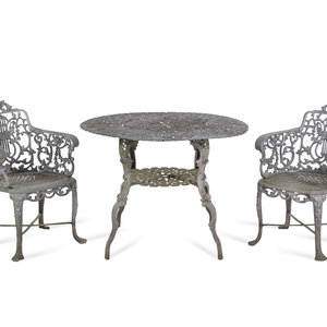 A Set of Three Victorian Style Cast