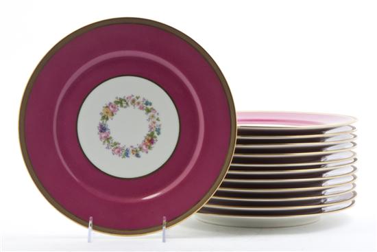 * A Set of Twelve Limoges Service