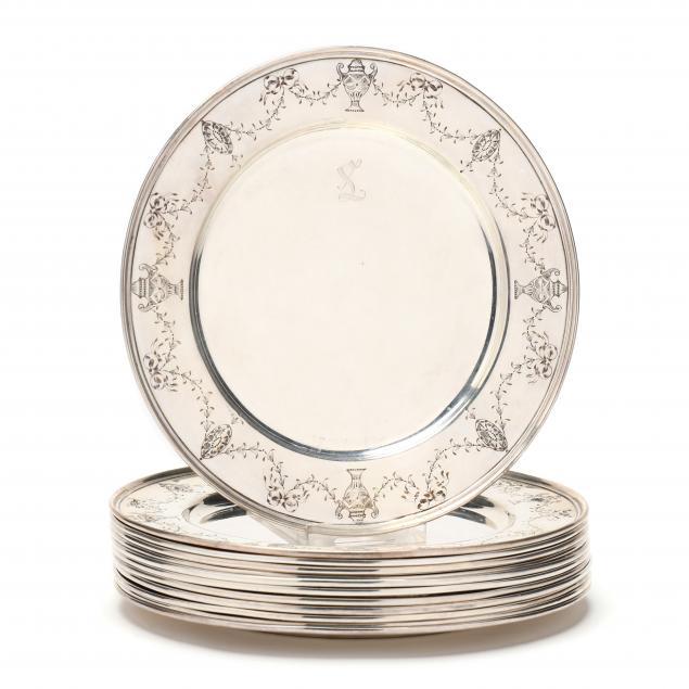 A SET OF TWELVE AMERICAN STERLING