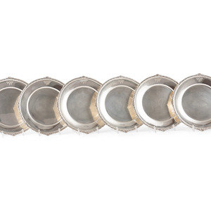 A Set of Twelve American Silver