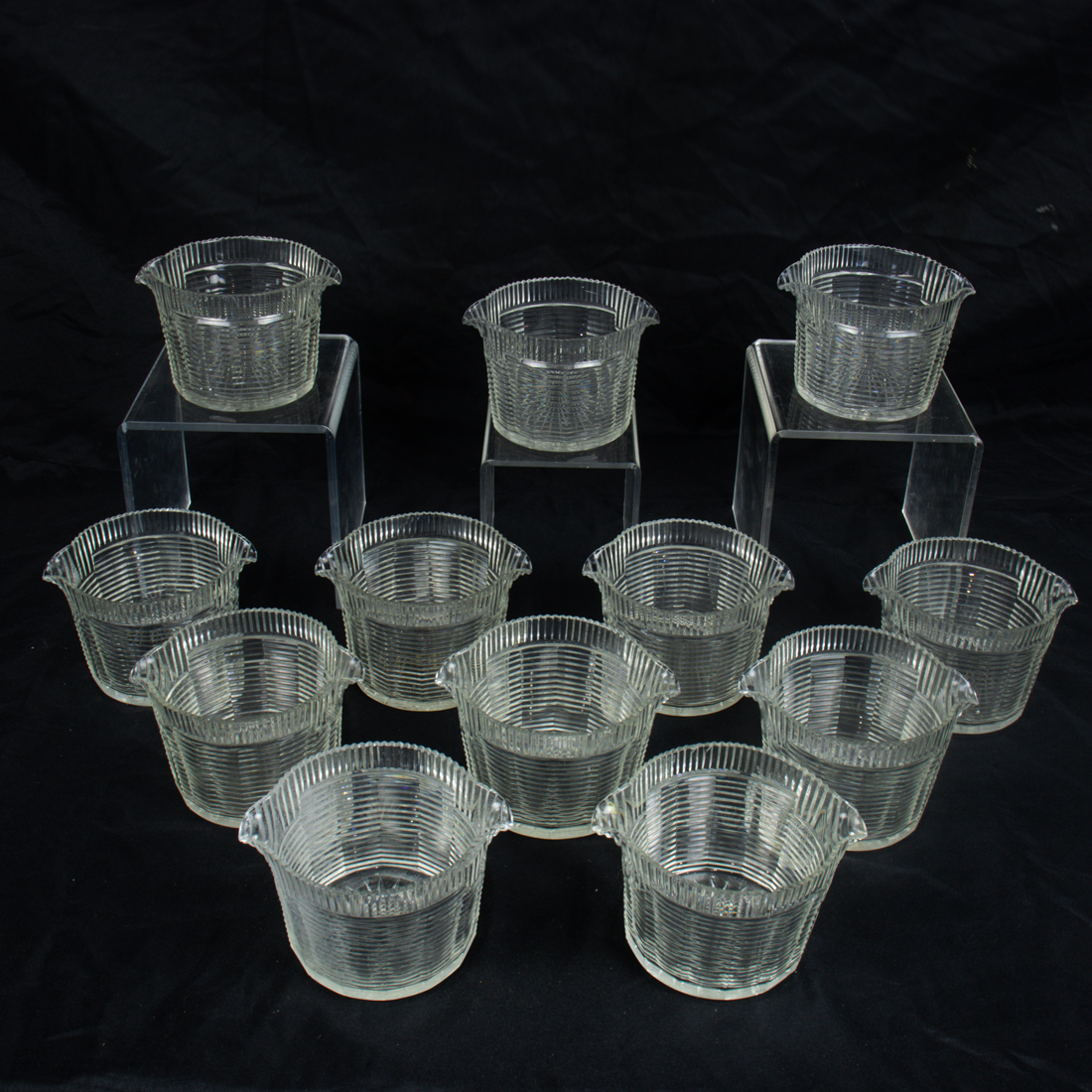A SET OF TWELVE ANGLO-IRISH CUT