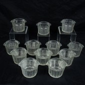 A SET OF TWELVE ANGLO-IRISH CU