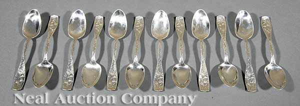 A Set of Twelve Antique American