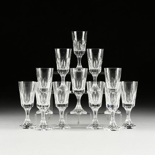 A SET OF TWELVE BACCARAT