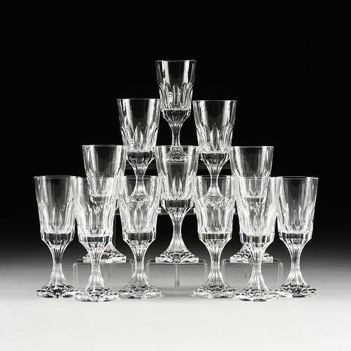 A SET OF TWELVE BACCARAT