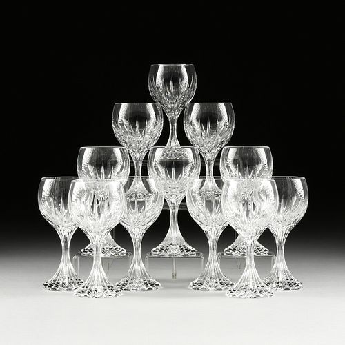 A SET OF TWELVE BACCARAT