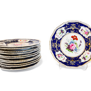 A Set of Twelve Bloor Derby