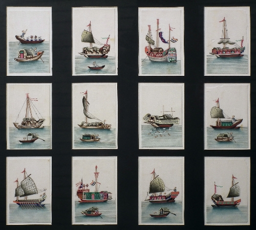 A set of twelve Chinese