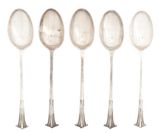 A Set of Twelve George VI Silver