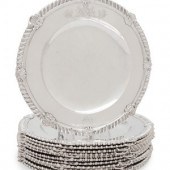 A Set of Twelve George II Silv
