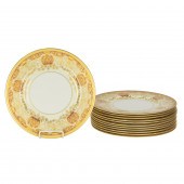 A SET OF TWELVE LENOX PORCELAI