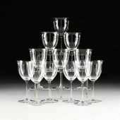 A SET OF TWELVE LOBMEYR "PATRI