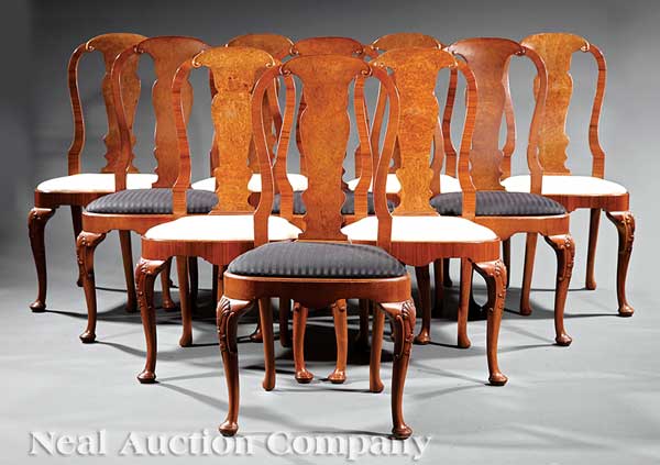 A Set of Twelve Queen Anne-Style