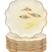 A Set of Twelve Royal Doulton