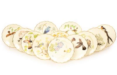 A set of twelve Royal Worcester