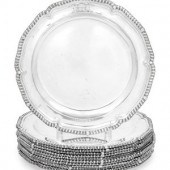 A Set of Twelve Russian Silver