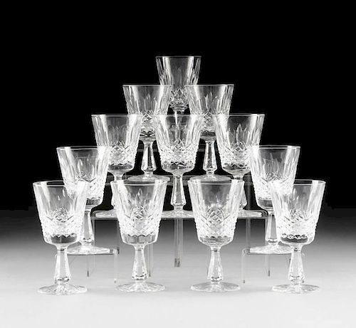 A SET OF TWELVE WATERFORD CUT