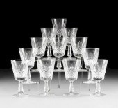 A SET OF TWELVE WATERFORD CUT