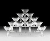 A SET OF TWELVE WATERFORD CUT