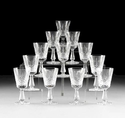 A SET OF TWELVE WATERFORD CUT