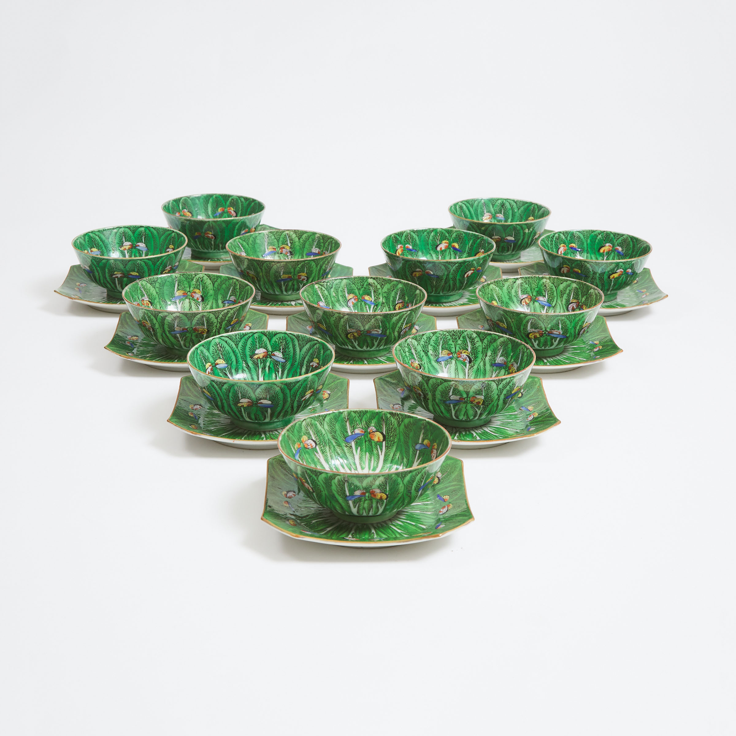 A Set of Twenty-Four Chinese Export