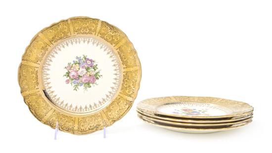 *A Set of Twenty-One Service Plates