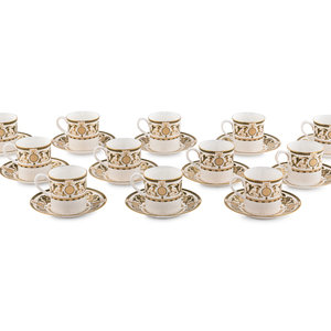 A Set of Twenty Royal Worcester