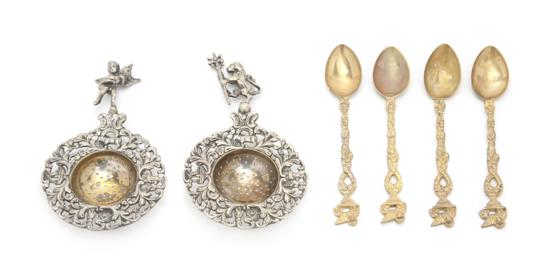 *A Set of Twenty-Three Gilt Wash