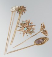 A Set of Victorian Stick Pins